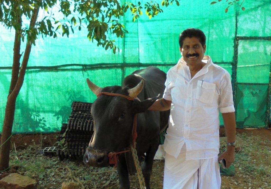 மன அமைதியைத் தருகிறது விவசாயம்! - உணர்ந்து சொல்கிறார் முன்னாள் அமைச்சர் கு.ப.கிருஷ்ணன்!