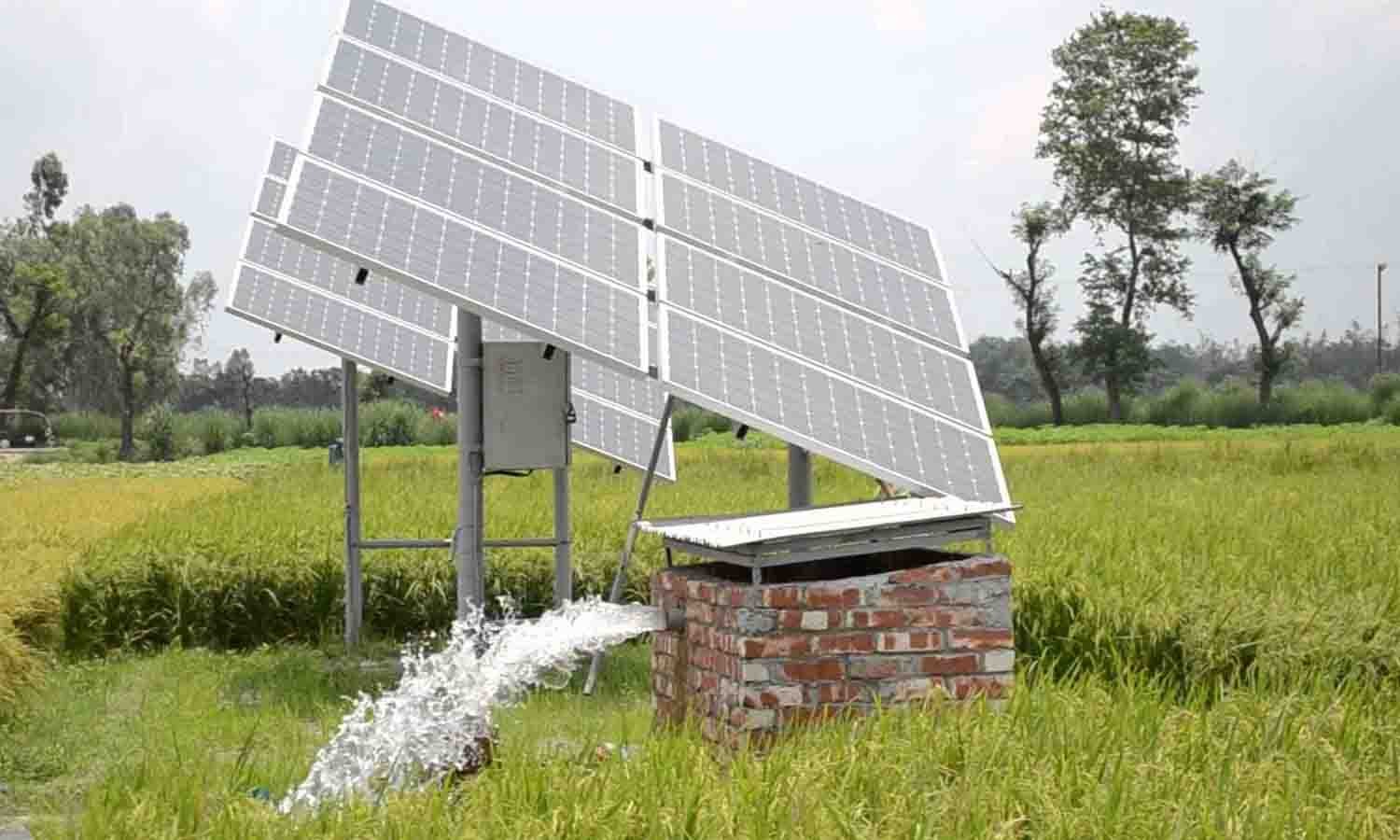 சூரிய சக்தி பம்பு செட்டுகள் திட்டம்