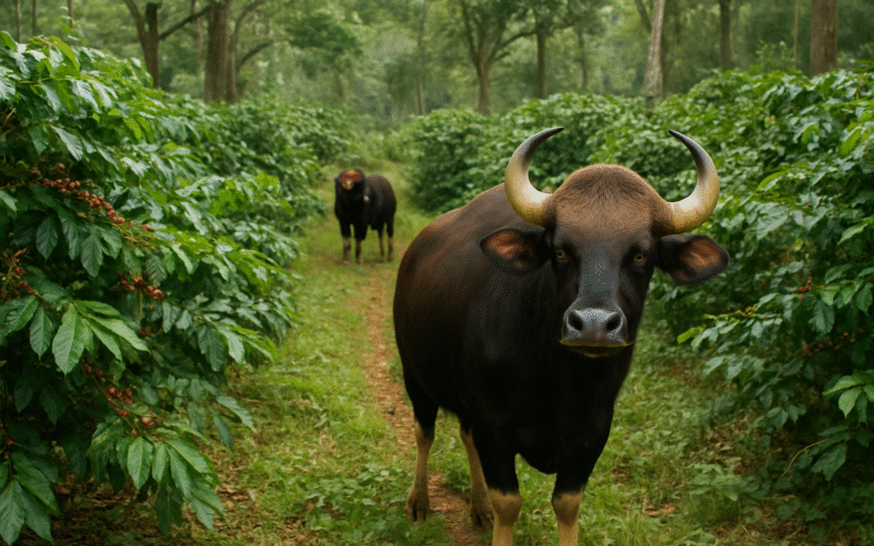 வேளாண்மையை விழுங்கும் காட்டெருமைகள் - விவசாயிகள் கண்ணீர்..! 1 காட்டெருமைகள்