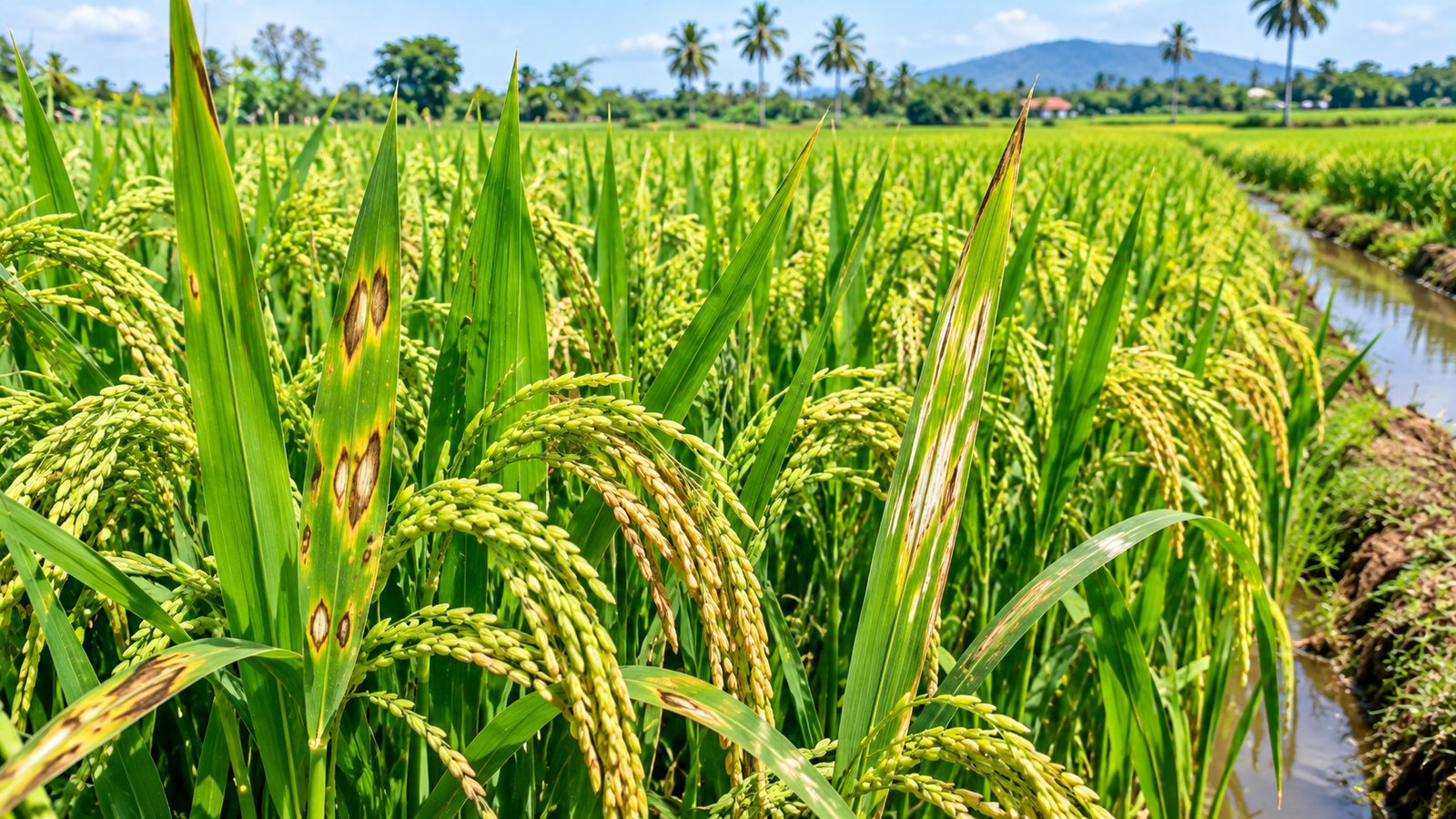 நெற்பயிரைத் தாக்கும் நோய்களும் அவற்றுக்கான தீர்வுகளும்!
