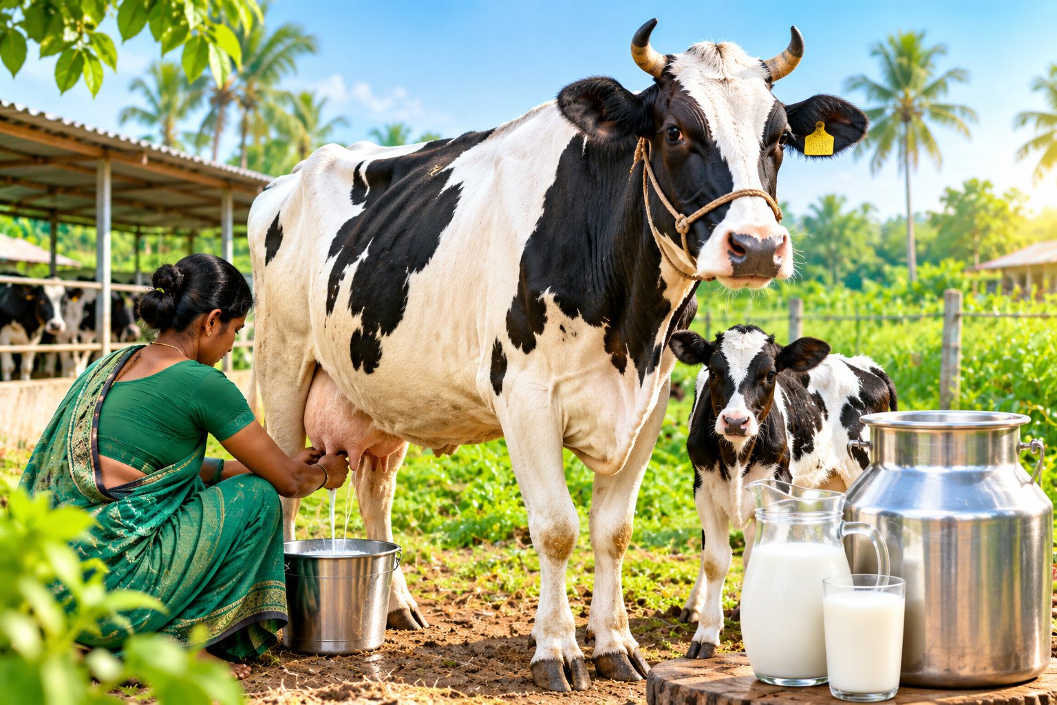 குளிர்கால அயர்ச்சியில் இருந்து கறவை மாடுகளைப் பாதுகாத்தல்!