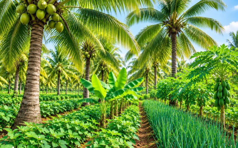 தென்னையில் ஊடுபயிர்கள்!