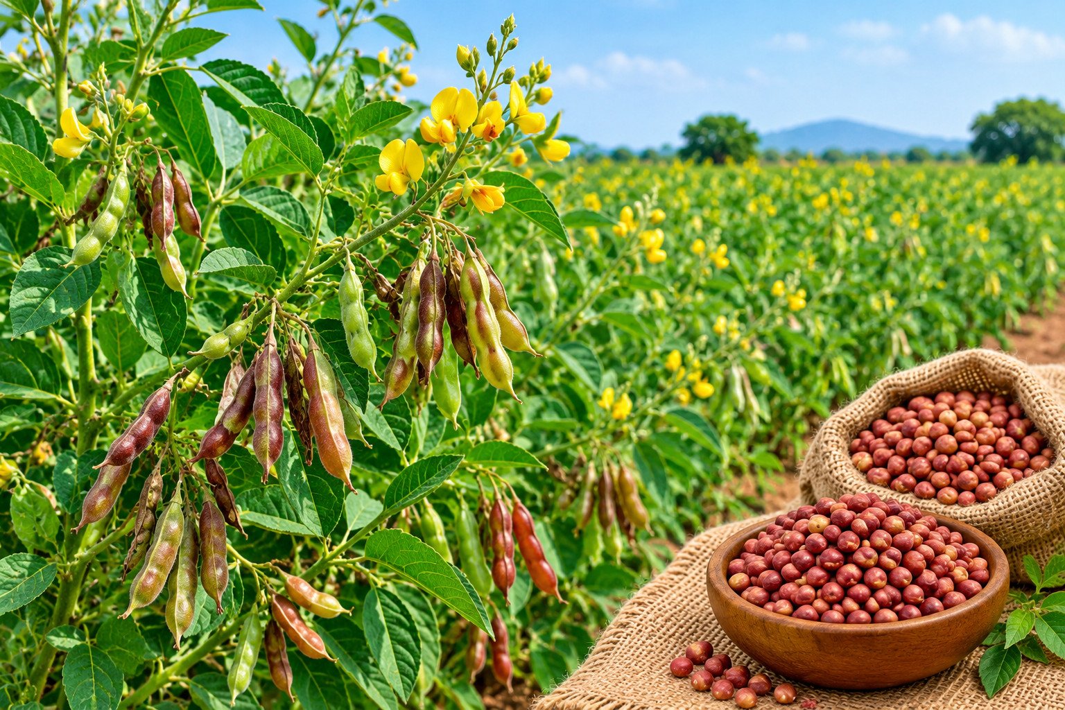 பயறு வகைகளில் மகசூலைப் பெருக்கும் பயறு ஒண்டர், டிஏபி கரைசல் தெளிப்பு!